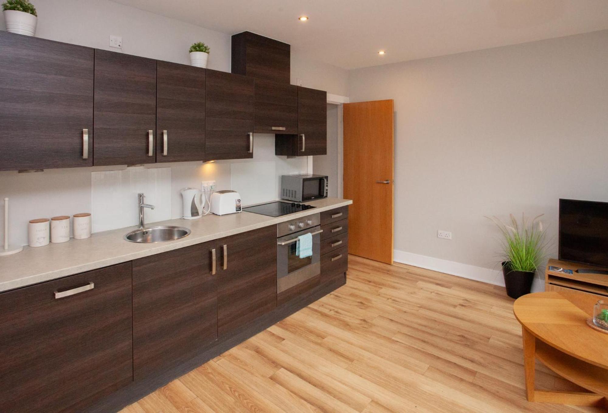 1 Bedroom Flat In The Heart Of Merchant City Glasgow Esterno foto